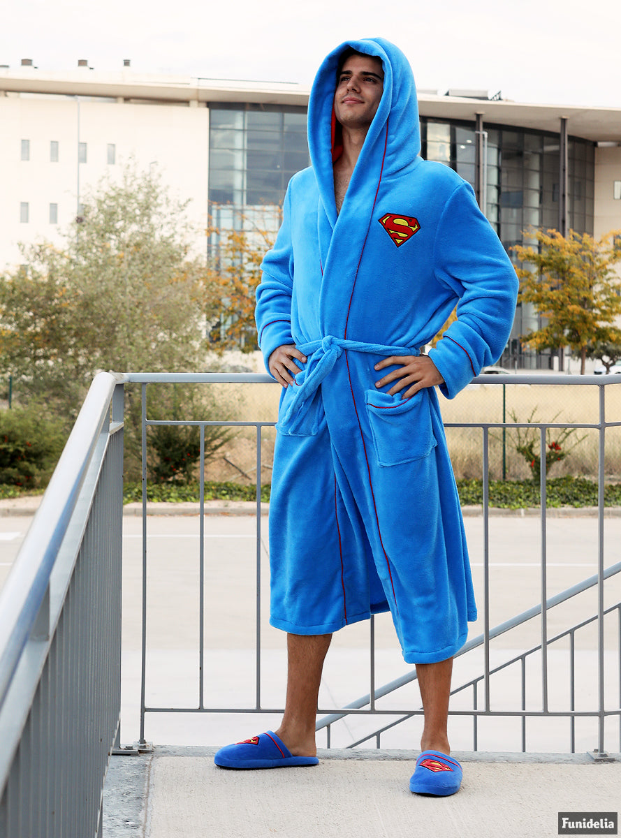 Peignoir Superman adulte
