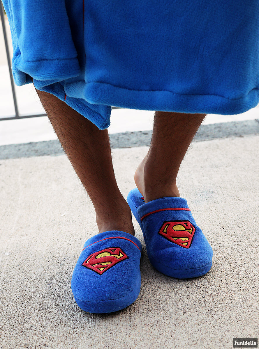 Chaussons Superman adulte