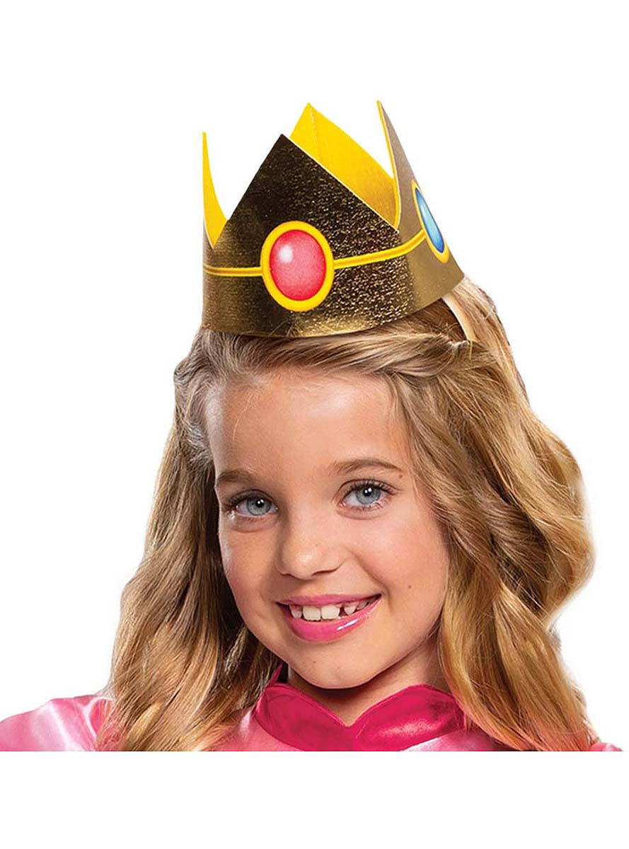 Déguisement Princesse Peach fille - Super Mario Bros