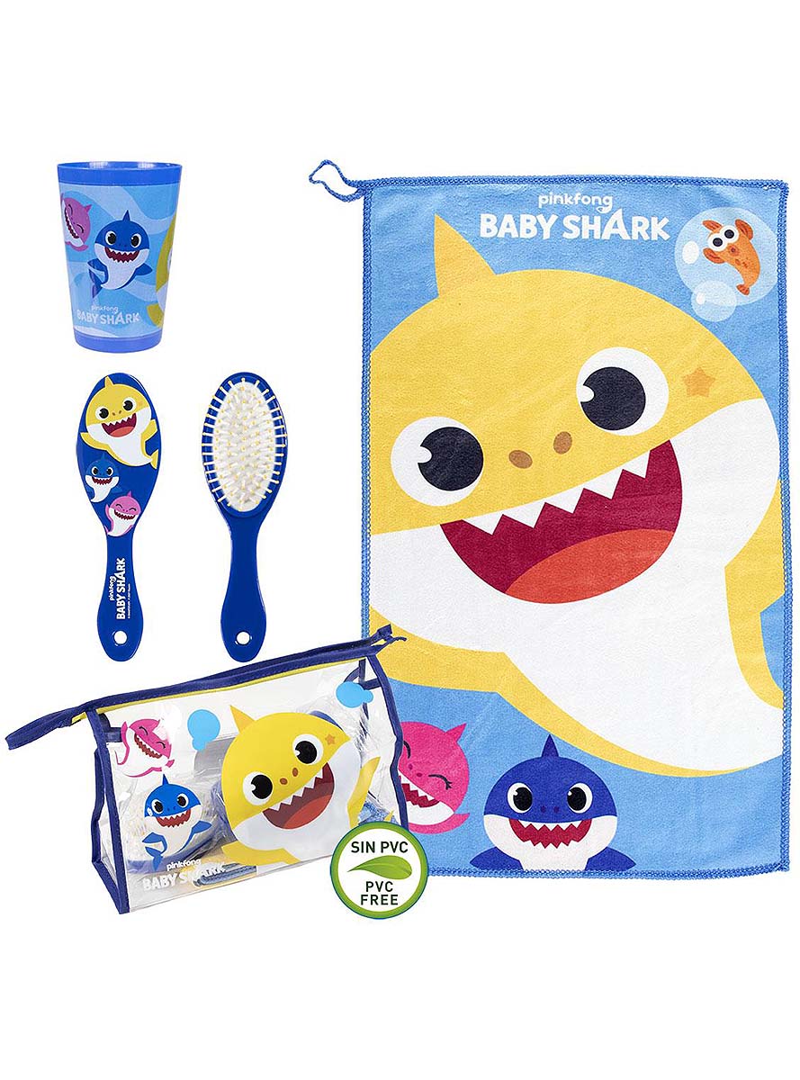 Trousse de toilette Baby Shark enfant