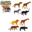 Animal du zoo 13-17cm x4 1