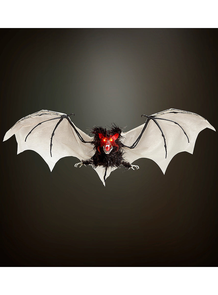 Figurine de chauve-souris avec des yeux LED clignotants