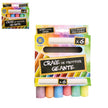 Craies de trottoir geantes x 6 pcs 10cm 1