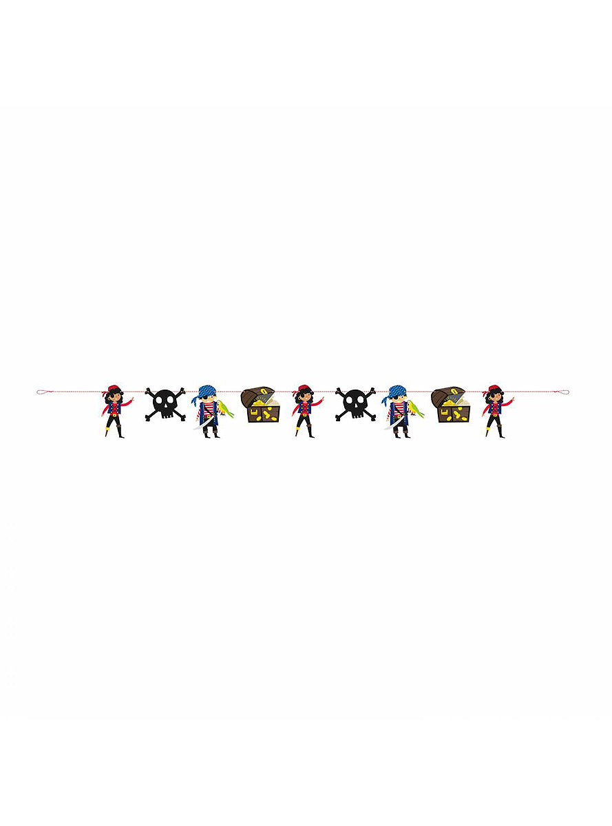 Guirlande anniversaire pirates - Ahoy Pirate