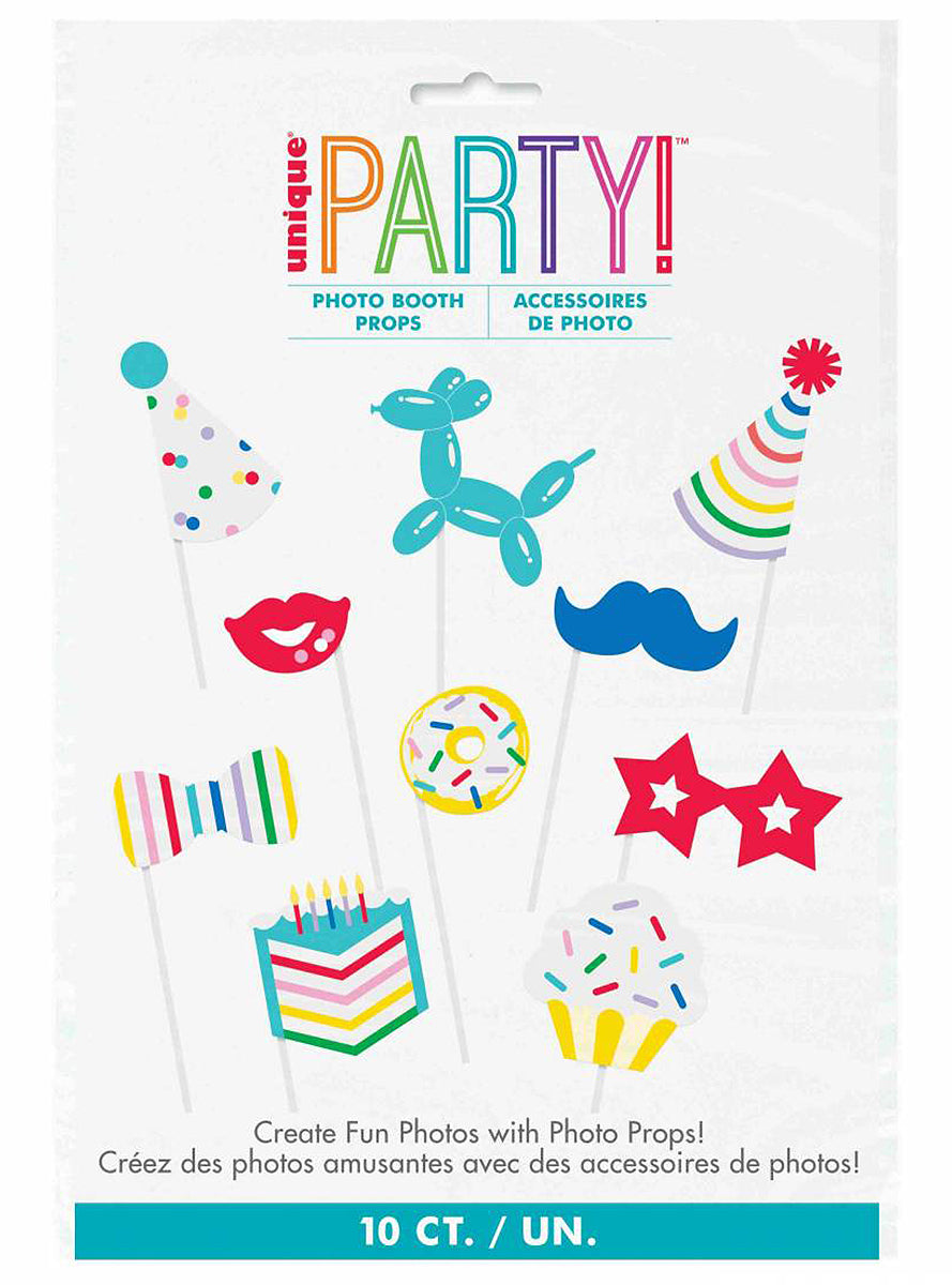 10 accessoires anniversaire pour photo Booth