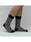 3 paires de chaussettes Mickey