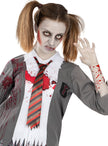 Déguisement étudiant zombie femme