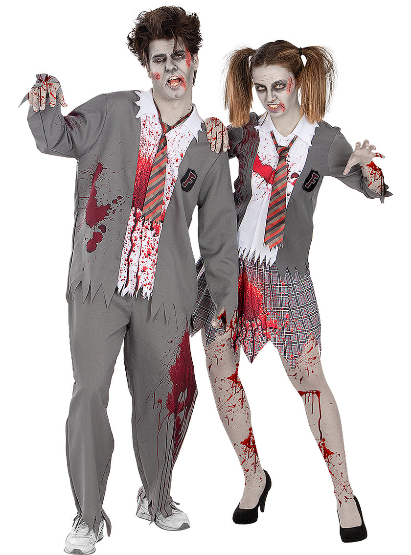 Déguisement étudiant zombie homme