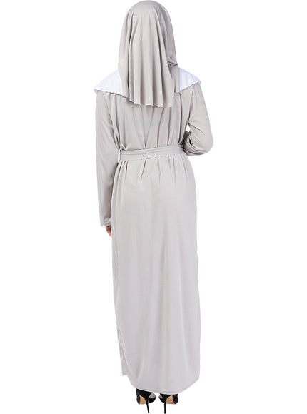 Déguisement nonne zombie fantôme femme