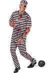 Déguisement prisonnier zombie homme