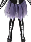 Collants squelette fille