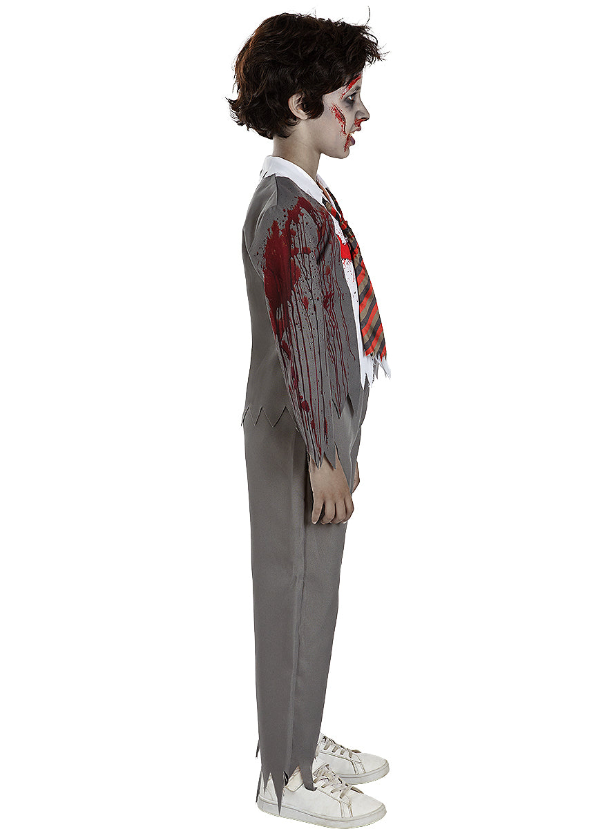 Déguisement étudiant zombie garçon