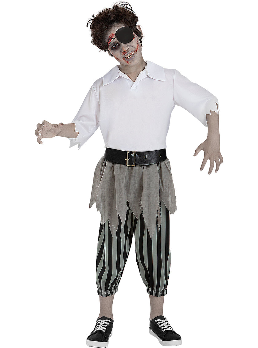 Déguisement pirate zombie garçon