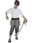 Déguisement pirate zombie garçon