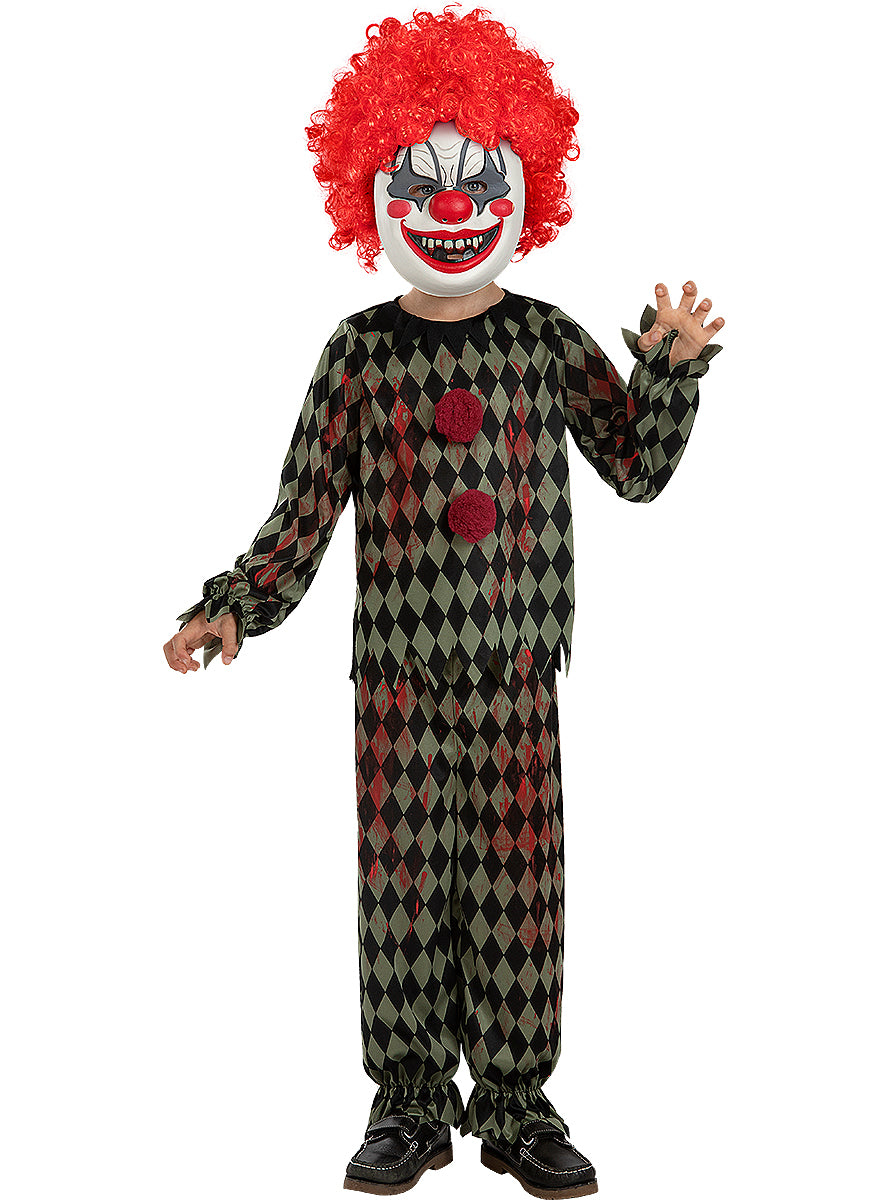 Déguisement clown terrifiant Deluxe garçon