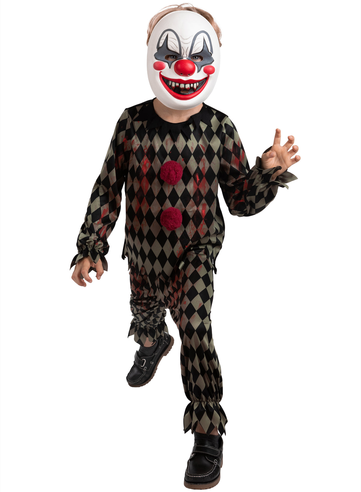 Déguisement clown terrifiant Deluxe garçon
