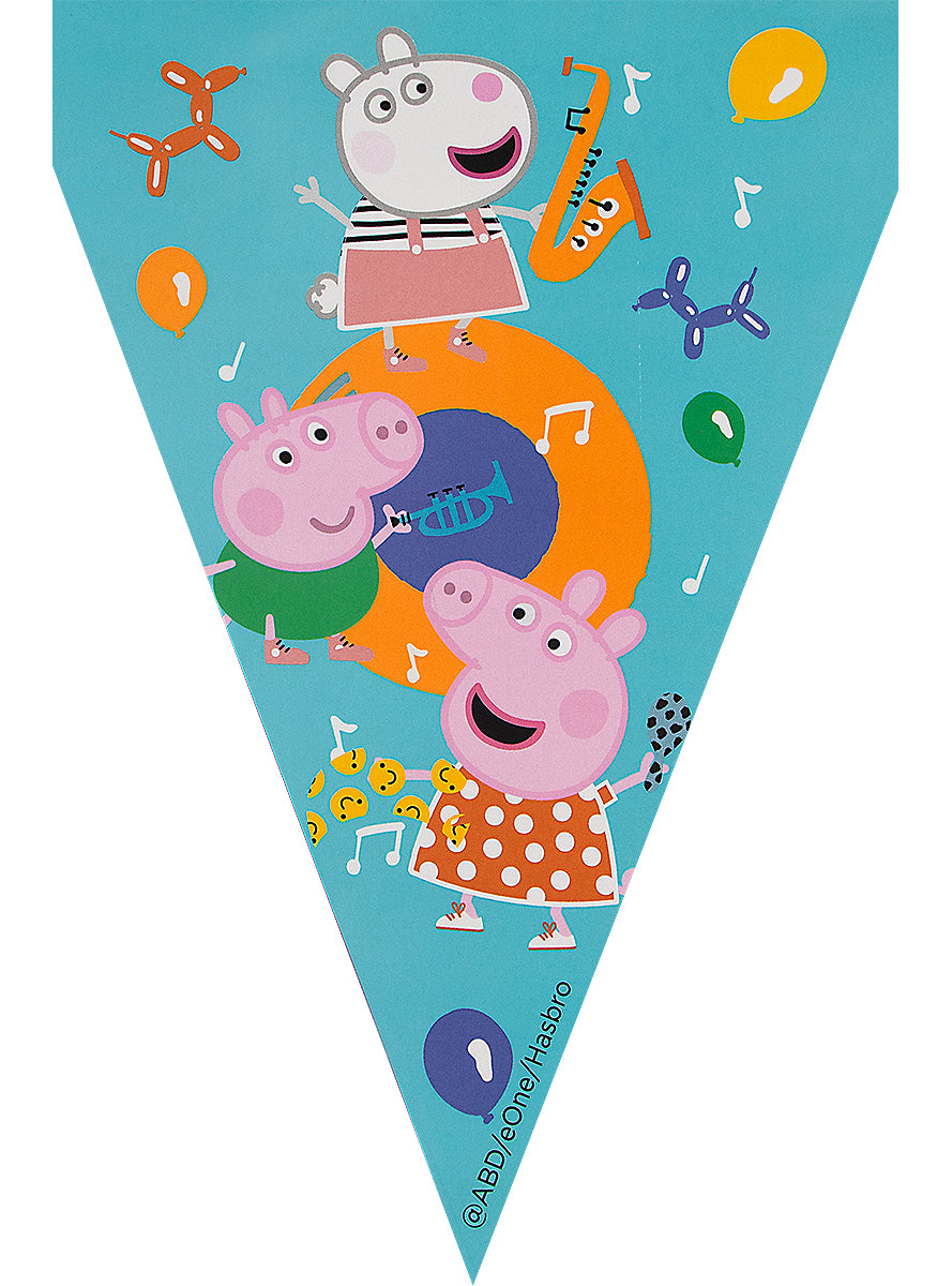 Guirlande de Fanions Peppa Pig