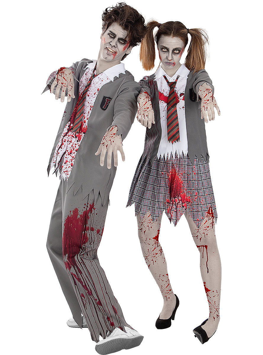 Déguisement étudiant zombie homme grande taille