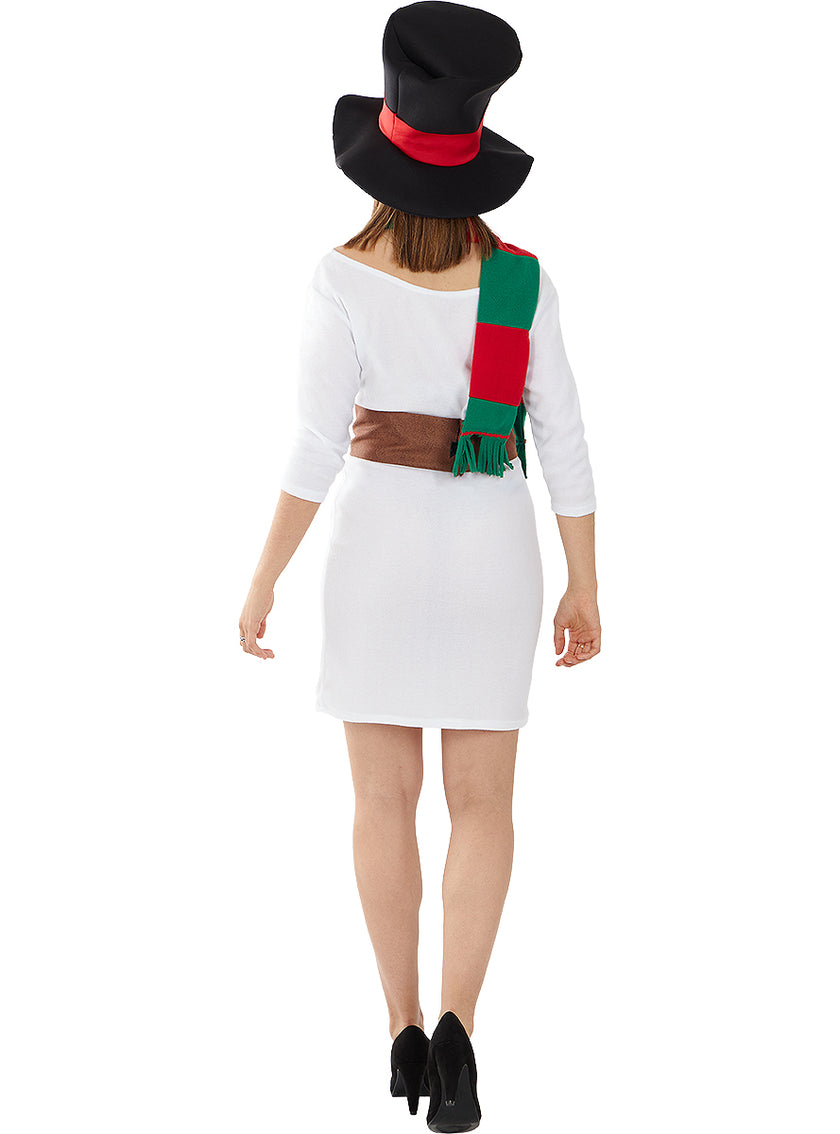 Déguisement bonhomme de neige femme
