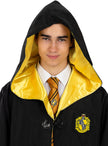 Cravate avec pin's Poufsouffle - Harry Potter