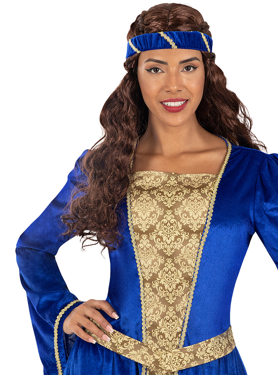 Perruque Princesse médiévale femme