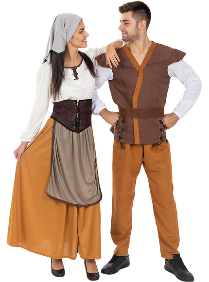 Déguisement aubergiste médiéval homme