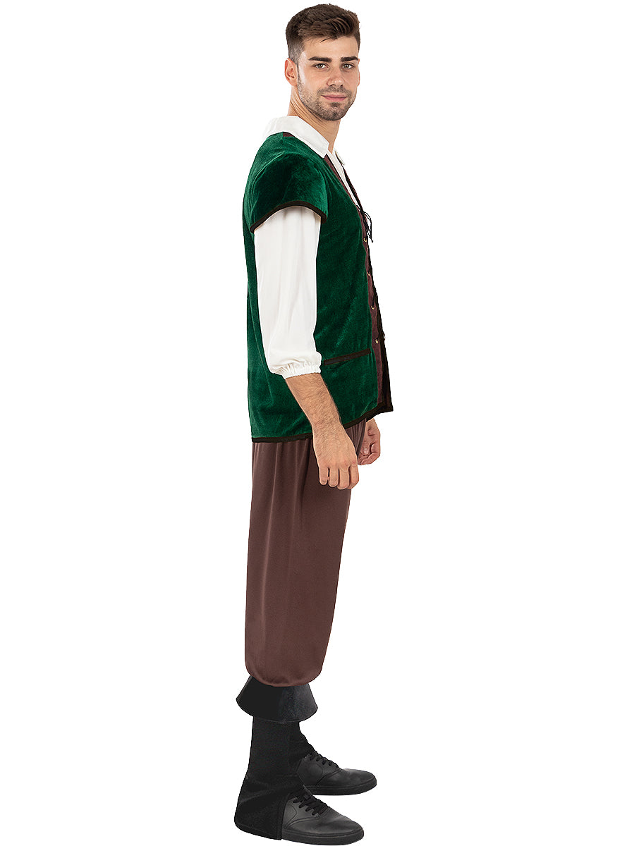Déguisement paysan médiévale homme