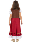 Déguisement aubergiste médiévale classique fille