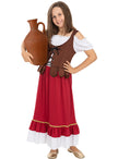 Déguisement aubergiste médiévale classique fille
