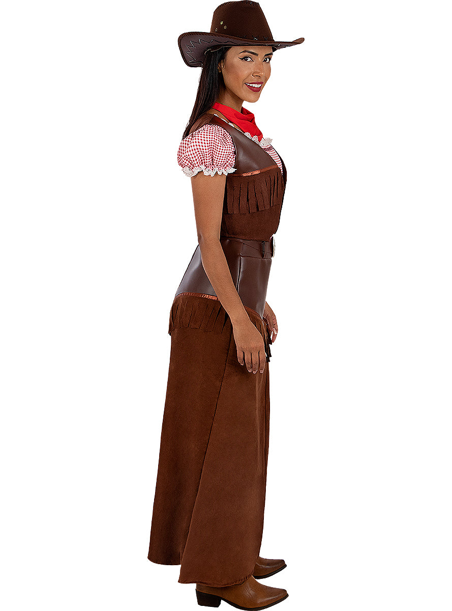 Déguisement Cowboy Deluxe femme