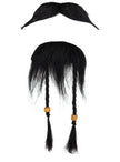 Moustache et bouc de pirate