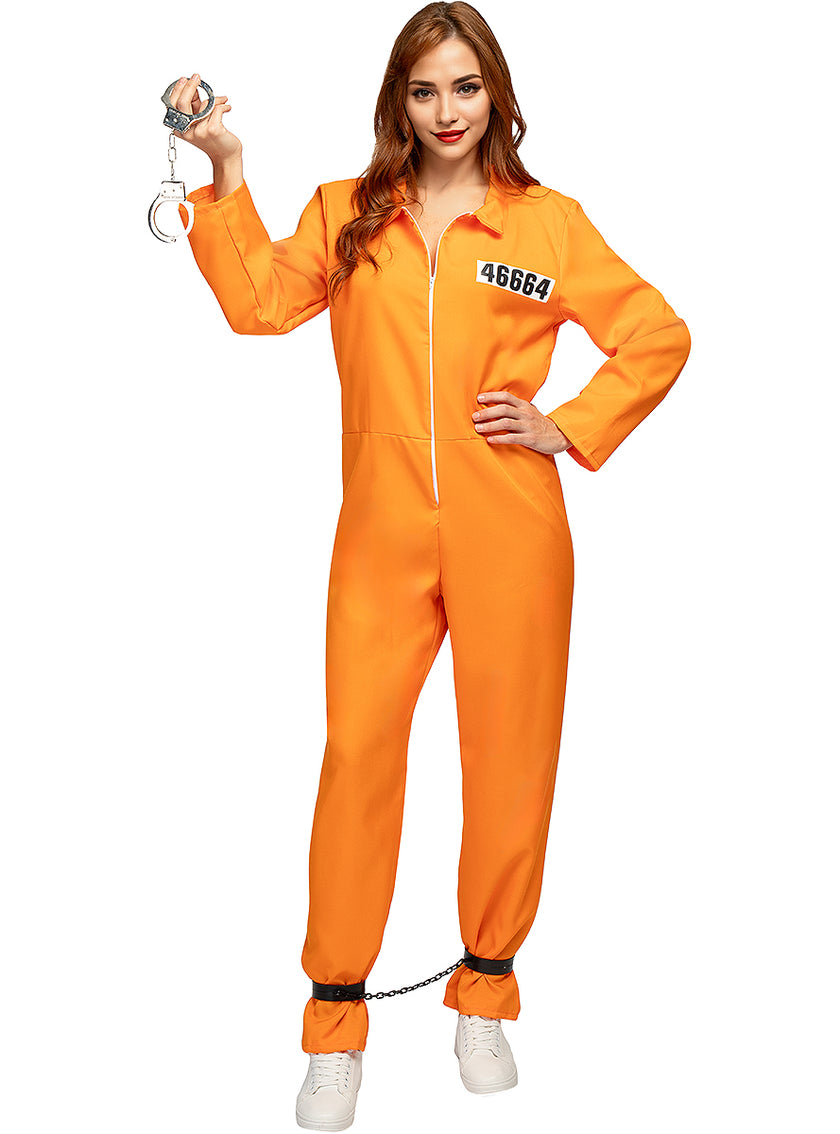 Déguisement prisonnier orange