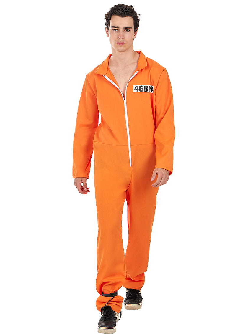 Déguisement prisonnier orange