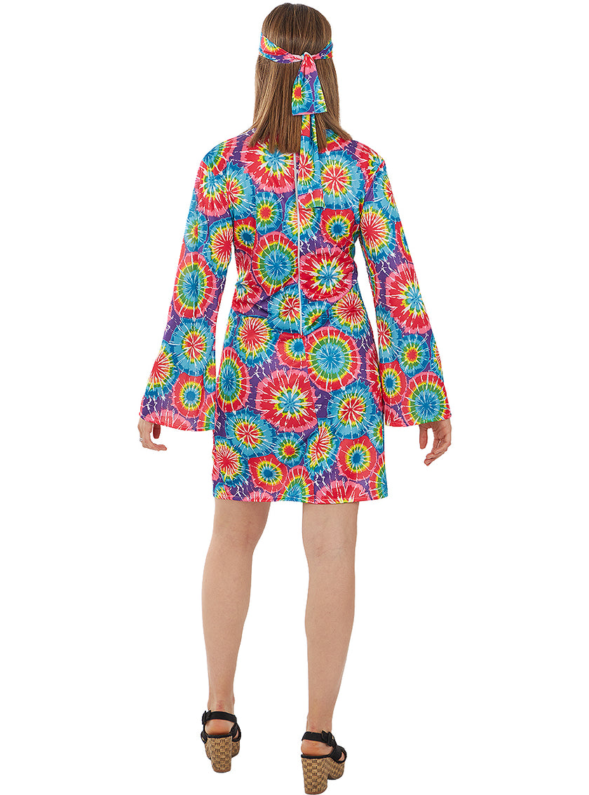 Déguisement Hippie des années 60's femme