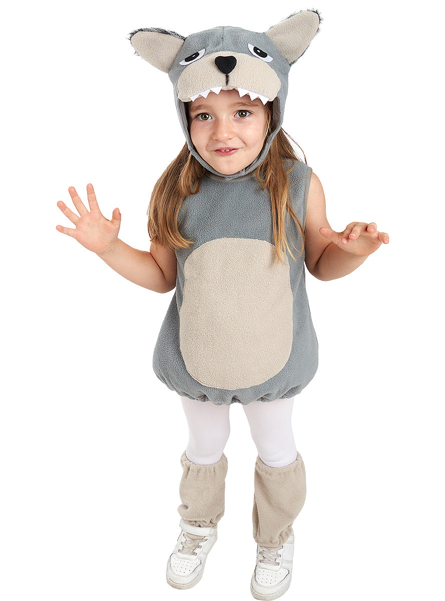 Déguisement loup peluche enfant