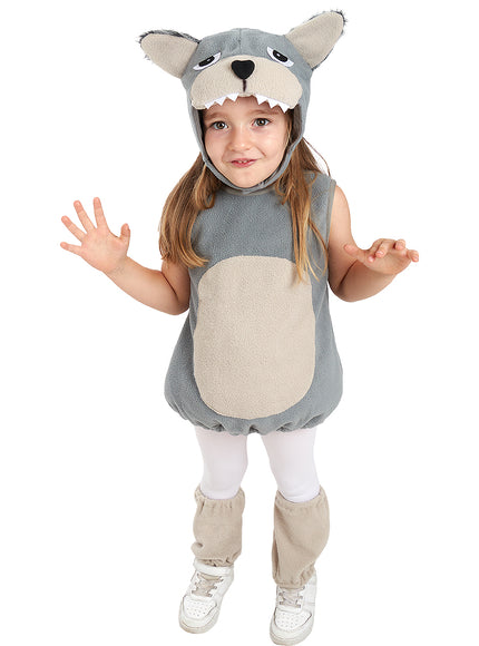 Déguisement loup peluche enfant