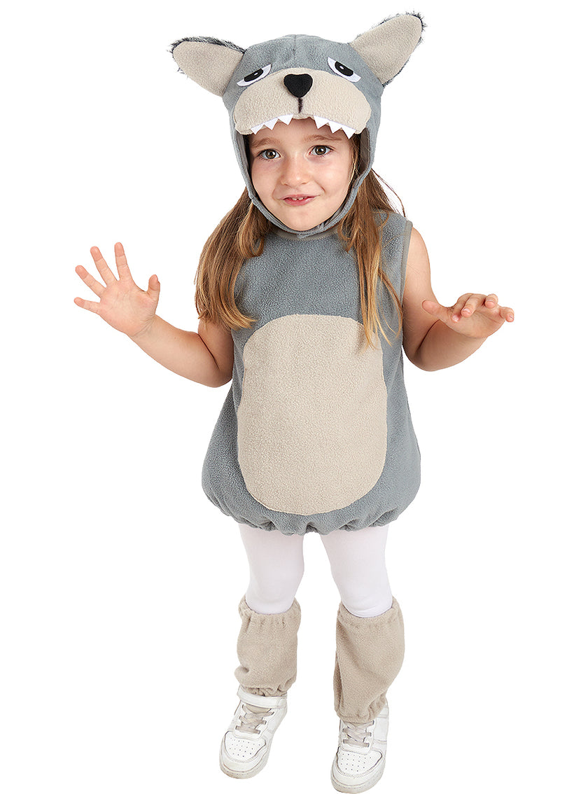 Déguisement loup peluche enfant