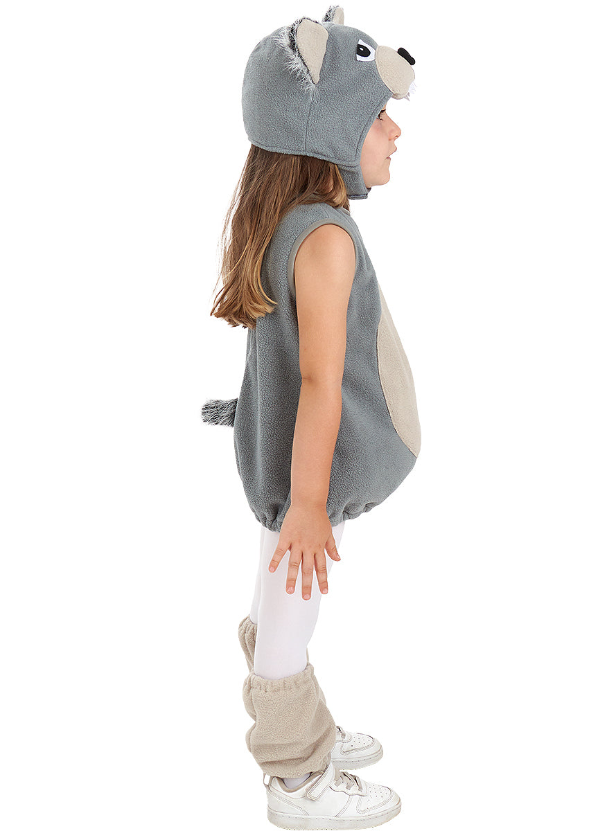 Déguisement loup peluche enfant