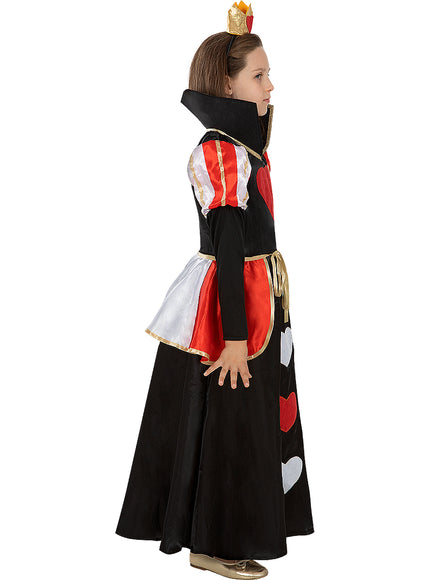 Déguisement Reine de cœurs classique fille