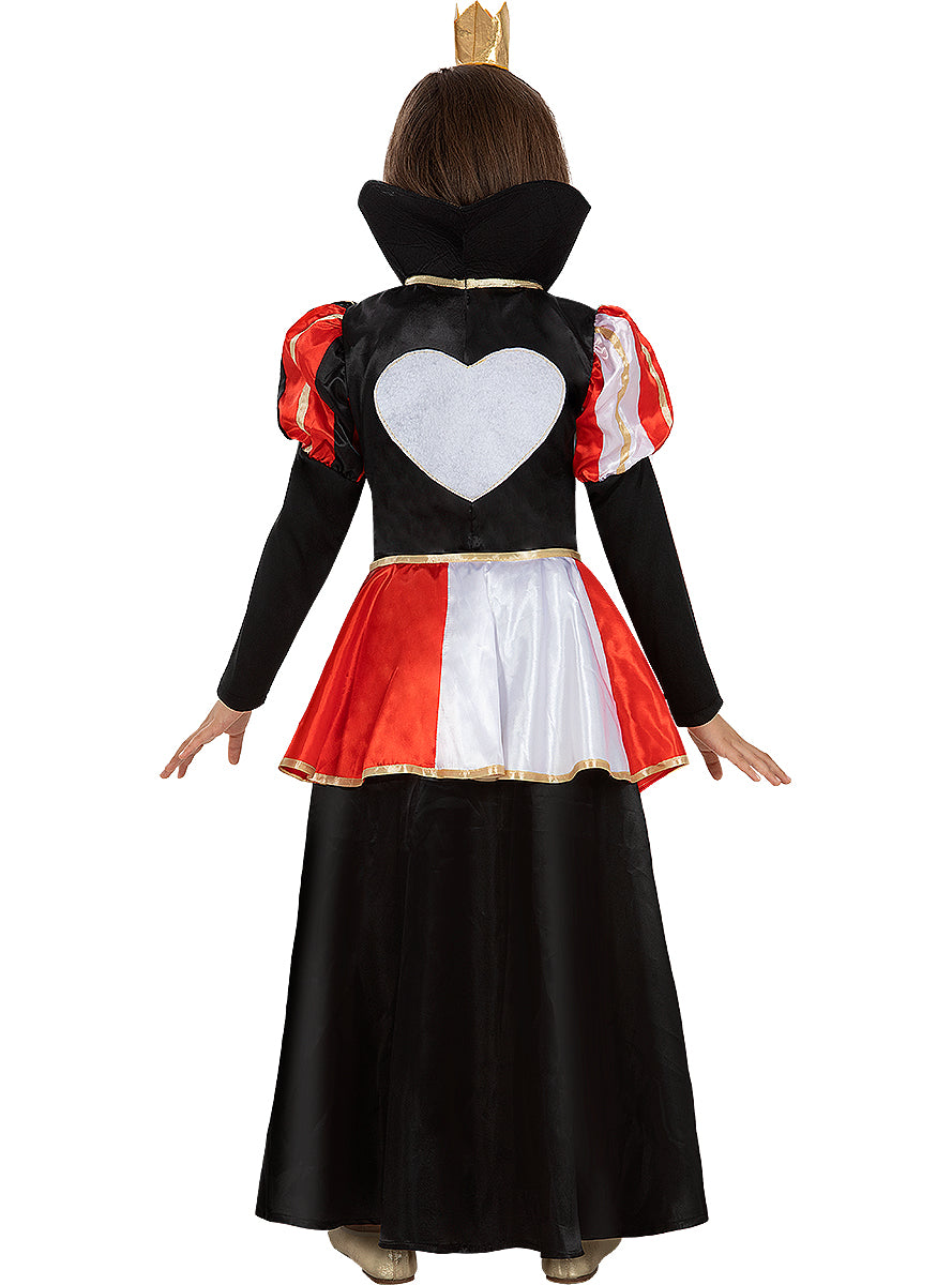 Déguisement Reine de cœurs classique fille