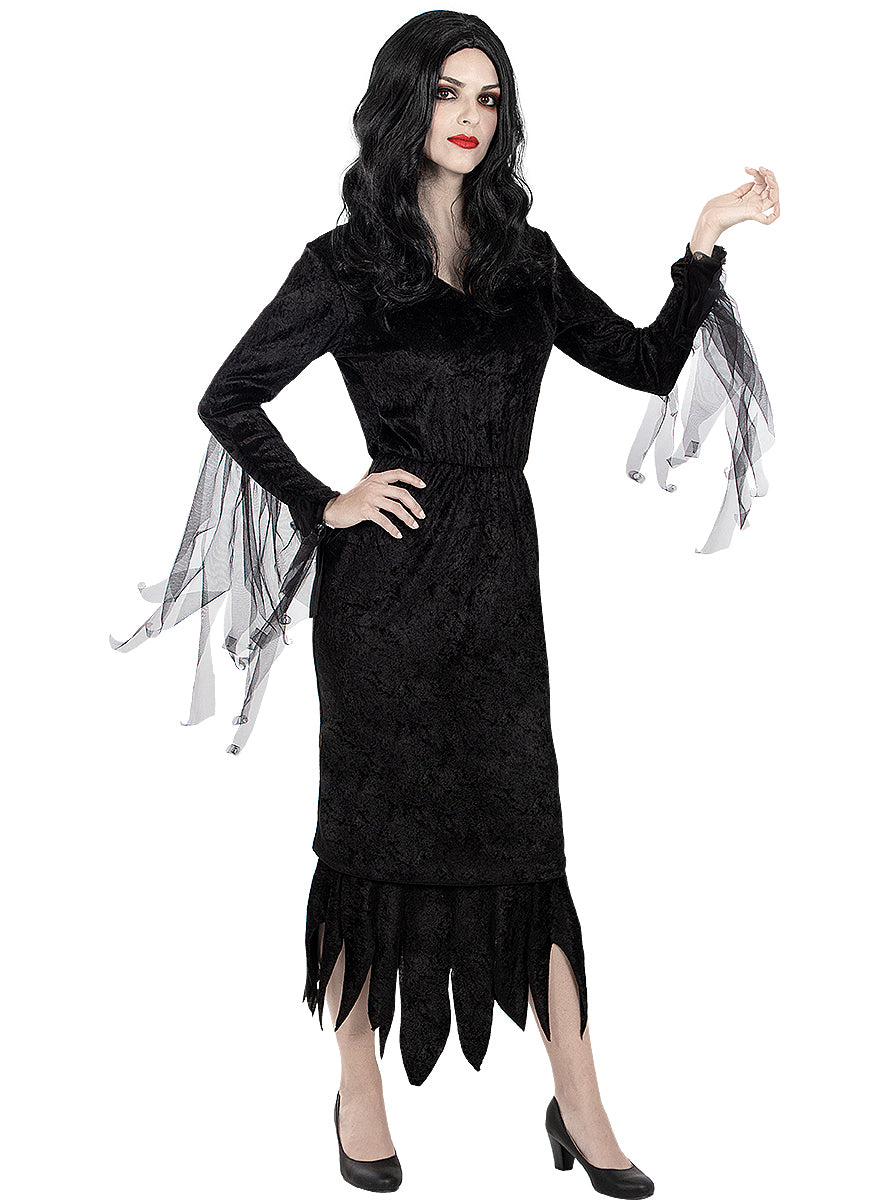 Déguisement Morticia Addams femme - La Famille Addams