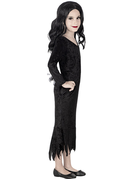 Déguisement Morticia Addams fille - La Famille Addams