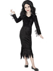 Perruque Morticia Addams fille - La Famille Addams