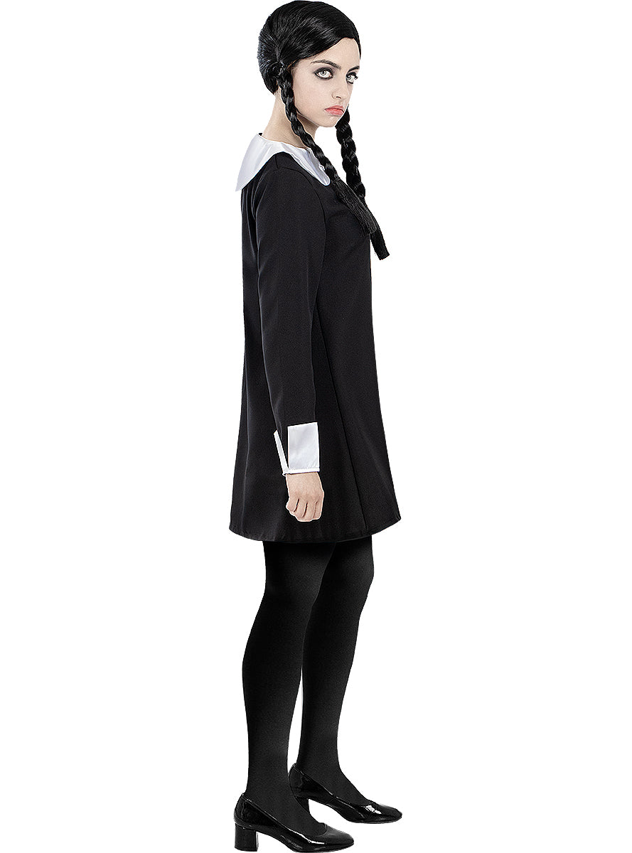 Déguisement Mercredi Addams femme - La Famille Addams
