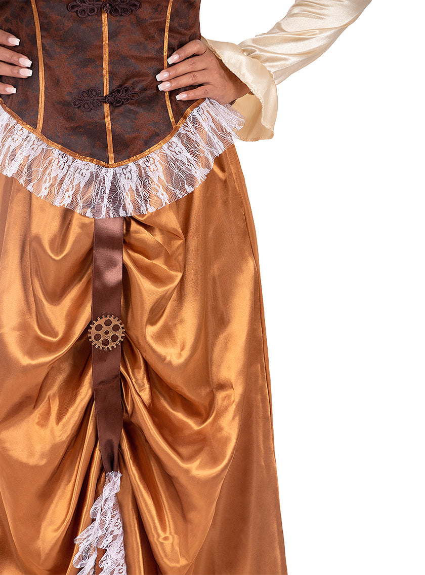 Déguisement Steampunk long femme