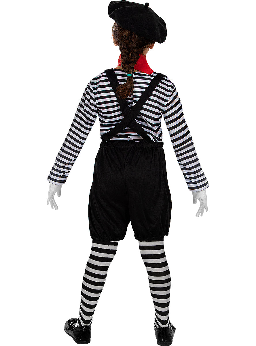 Déguisement mime fille