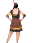 Déguisement indienne femme Deluxe grande taille