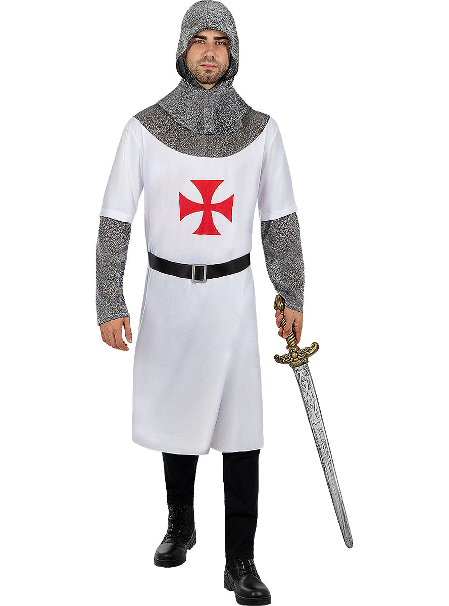 Déguisement chevalier des templiers homme grande taille