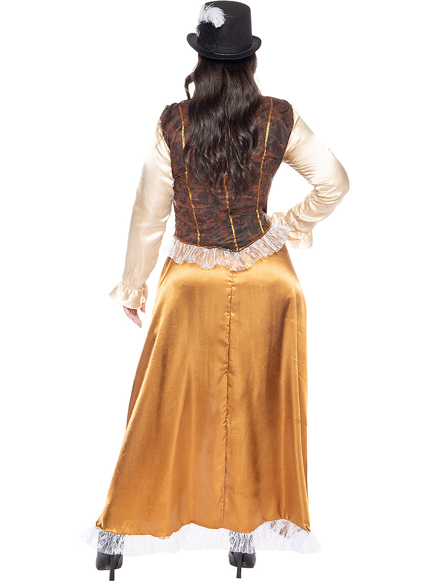Déguisement Steampunk long femme grande taille
