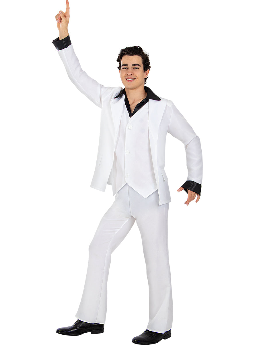 Déguisement années 70 disco homme grande taille